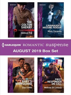 cover image of Harlequin Romantic Suspense August 2019 Box Set